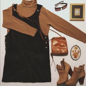 Black corduroy jumper